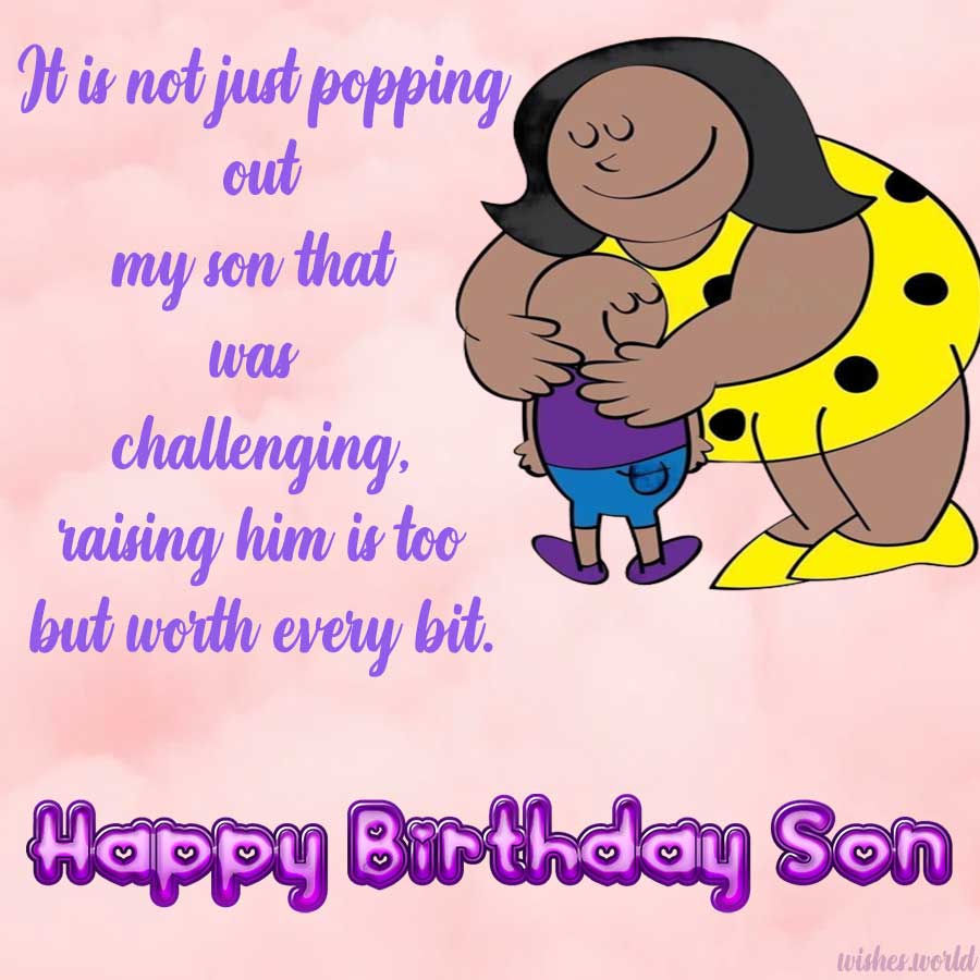100+ Funny Birthday Wishes for Son to Make him Laugh hard
