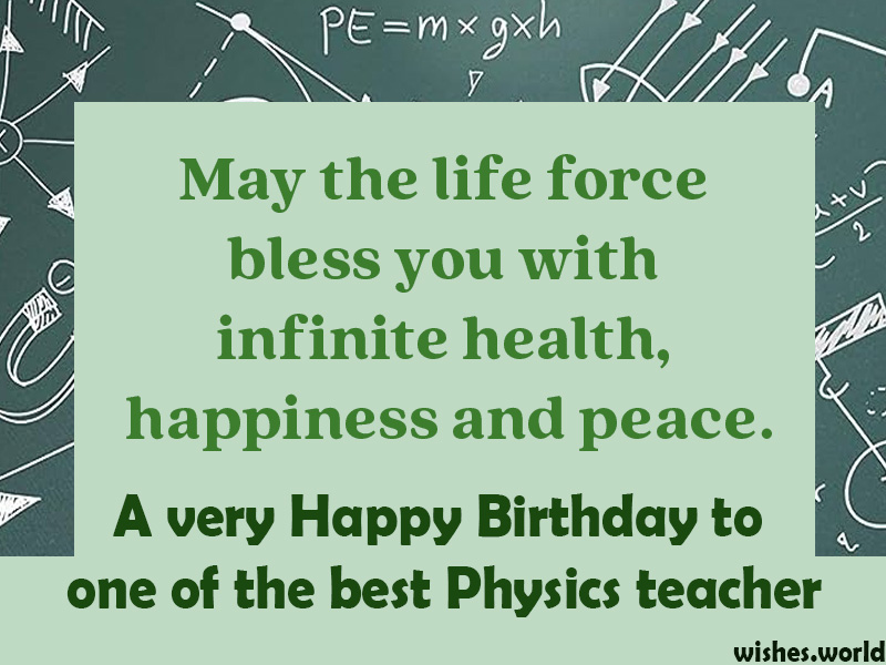 Physics-Teacher-Birthday-Wishes